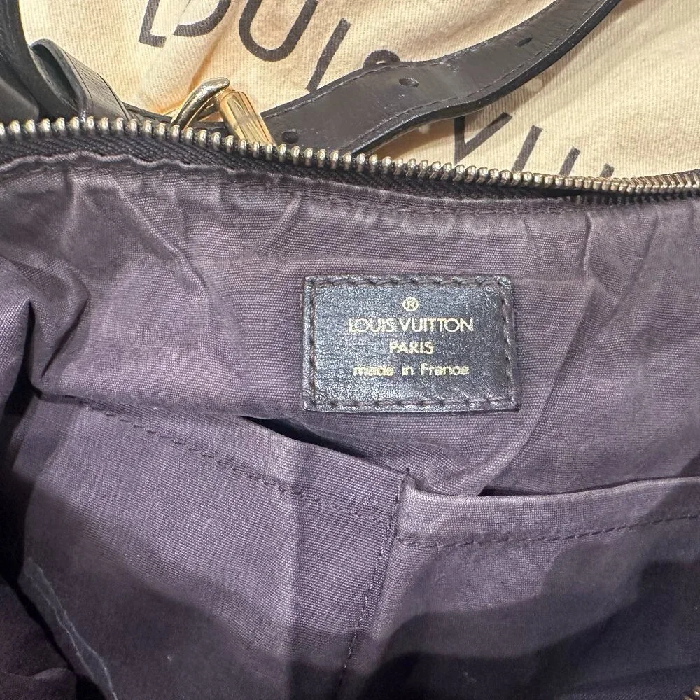 Louis Vuitton Hobo Croissant Moon Sling Bag - Brown Monogram Logo Cross Body - Picture 6 of 10